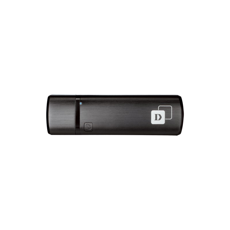 ADAPTOR RETEA D-LINK AC1200, extern wireless 2.4 GHz | 5 GHz, USB 3.0, port, 867 Mbps, antena interna x 1, "DWA-182" (timbru ver