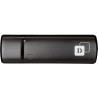 ADAPTOR RETEA D-LINK AC1200, extern wireless 2.4 GHz | 5 GHz, USB 3.0, port, 867 Mbps, antena interna x 1, "DWA-182" (timbru ver