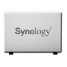 NAS SYNOLOGY, tower, HDD x 1, capacitate maxima 16 TB, memorie RAM 512 MB, RJ-45 (Gigabit), porturi USB 2.0 x 2, "DS120j" (timbr