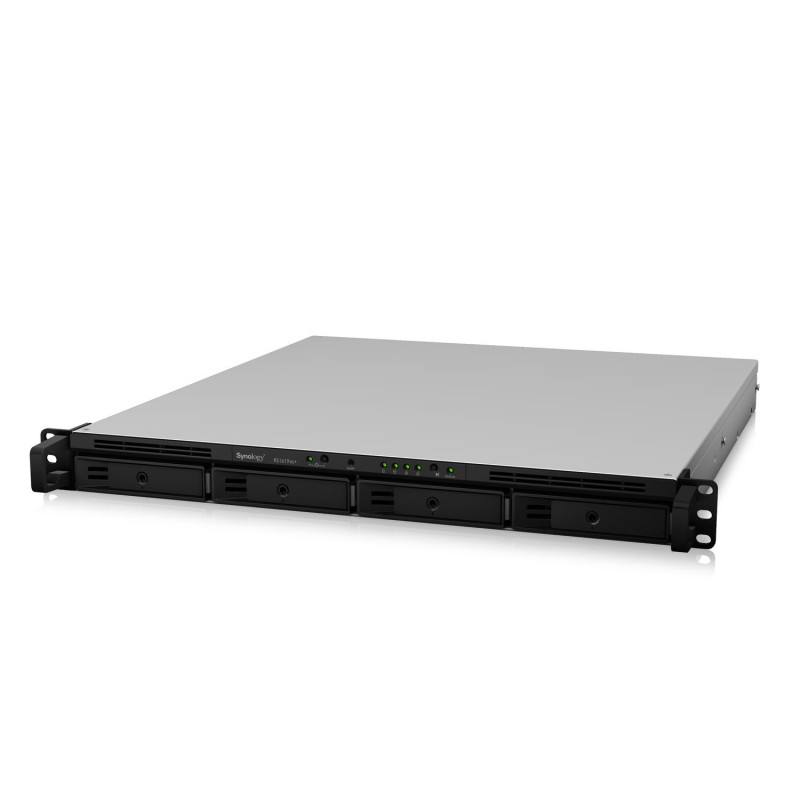 NAS SYNOLOGY, Rack, HDD x 4 | M.2 S-ATA x 2, capacitate maxima 64 TB, memorie RAM 8 GB, RJ-45 (Gigabit) x 4, porturi PCI-E3.0x8 