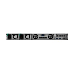 NAS SYNOLOGY, Rack, HDD x 4 | M.2 S-ATA x 2, capacitate maxima 64 TB, memorie RAM 8 GB, RJ-45 (Gigabit) x 4, porturi PCI-E3.0x8 