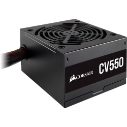 SURSA CORSAIR CV550, 550 W, ATX 12V V2.31, fan 120 mm x 1, 80 Plus Bronze, "CP-9020210-EU" (timbru verde 2 lei)