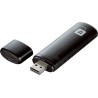 ADAPTOR RETEA D-LINK AC1200, extern wireless 2.4 GHz | 5 GHz, USB 3.0, port, 867 Mbps, antena interna x 1, "DWA-182" (timbru ver