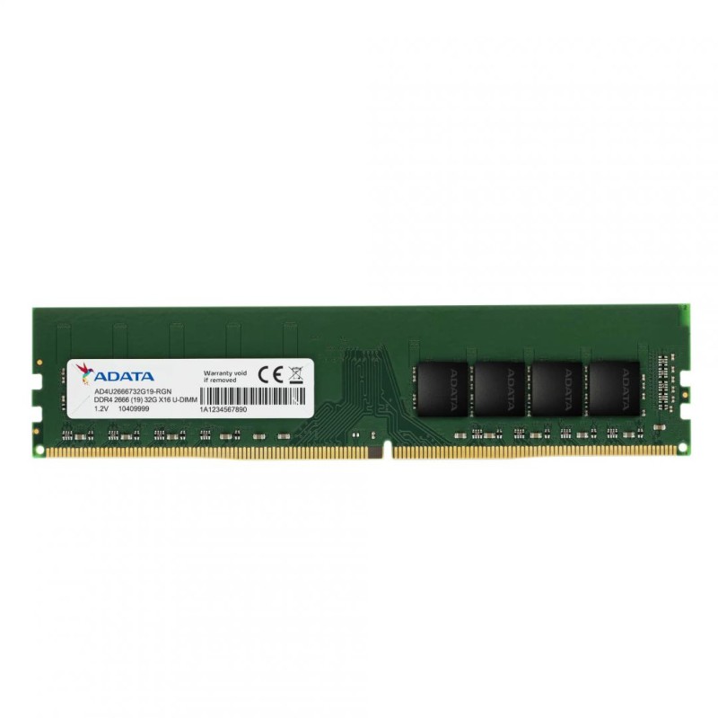 Memorie DDR Adata DDR4 32 GB, frecventa 2666 MHz, 1 modul, "AD4U2666732G19-SGN"