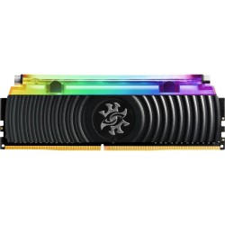 Memorie DDR Adata - gaming DDR4 16 GB, frecventa 3000 MHz, 8 GB x 2 module, radiator, iluminare RGB, "AX4U300038G16A-DB8"