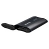 SSD extern ADATA SE800, 1 TB, 2.5 inch, USB 3.2, R/W: 1000 MB/s, "ASE800-1TU32G2-CBK" (timbru verde 0.18 lei)