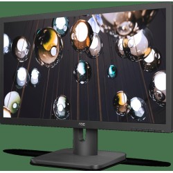 MONITOR AOC 21.5", multimedia, MVA, Full HD (1920 x 1080), Wide, 250 cd/mp, 5 ms, HDMI, VGA, DisplayPort, "22E1Q" (timbru verde 