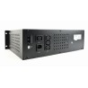 UPS GEMBIRD, Line Int. cu management, rack, 1500VA/900W, AVR, IEC x 4, 2 x baterie 12V/8Ah, display LCD, back-up 1 - 10 min., "U