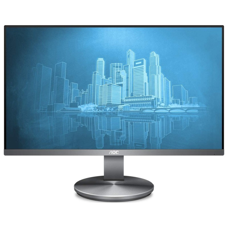 MONITOR AOC 23.8", multimedia, IPS, Full HD (1920 x 1080), Wide, 250 cd/mp, 4 ms, HDMI, VGA, DisplayPort, "I2490VXQ/BT" (timbru 