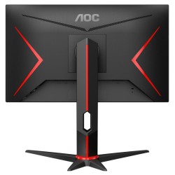 MONITOR AOC 23.8" gaming, IPS, Full HD (1920 x 1080), Wide, 250 cd/mp, 1 ms, HDMI x 2, VGA, DisplayPort, "24G2U5/BK" (timbru ver