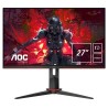 MONITOR AOC 27" gaming, IPS, Full HD (1920 x 1080), Wide, 250 cd/mp, 5 ms, HDMI x 2, VGA, DisplayPort, "27G2U5/BK" (timbru verde