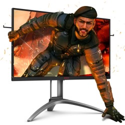 MONITOR AOC 27" gaming, VA, WQHD (2560 x 1440), Wide, 400 cd/mp, 1 ms, HDMI, VGA, DisplayPort, "AG273QX" (timbru verde 7 lei)
