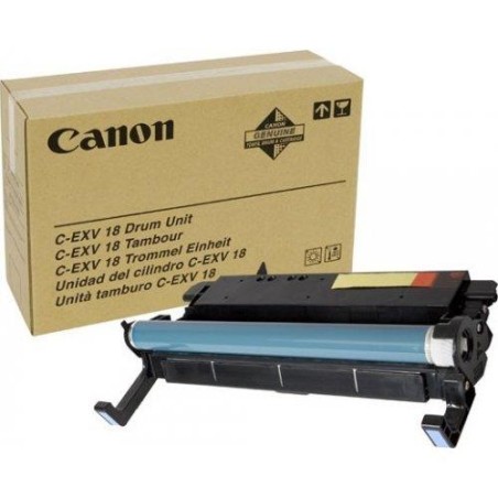 Drum Unit Original Canon Black, EXV18, pentru IR 1018|1018J|1020|1020J|1022A|1022F|1022I|1022IF|1024A|1024F|1024I|1024IF, 26.9K,