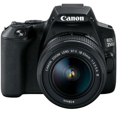PHOTO CAMERA CANON 250D+18-55 DCIII KIT "3454C009AA" (timbru verde 1.2 lei)