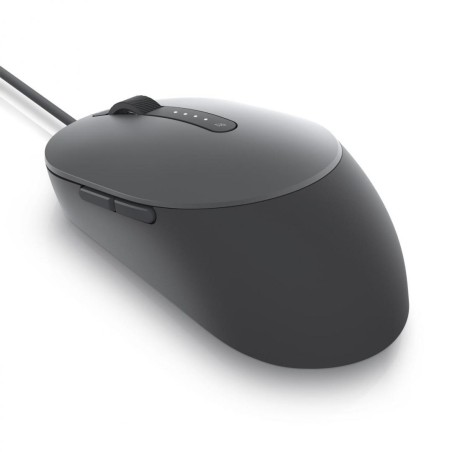 MOUSE DELL, "MS3220", PC sau NB, cu fir, USB, optic, 3200 dpi, butoane/scroll 5/1, , gri, "570-ABHM" (timbru verde 0.18 lei)
