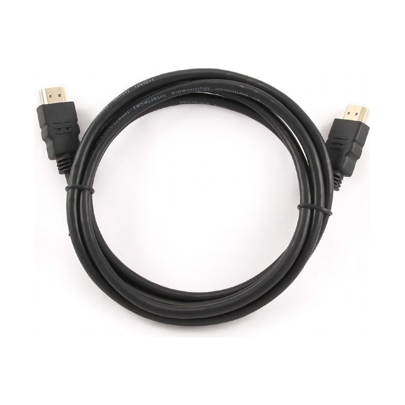 CABLU video GEMBIRD, HDMI (T) la HDMI (T), 0.5m, conectori auriti, rezolutie maxima 4K (3840 x 2160) la 60 Hz, negru, "CC-HDMI4-