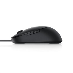 MOUSE DELL, "MS3220", PC sau NB, cu fir, USB, optic, 3200 dpi, butoane/scroll 5/1, , negru, "570-ABHN" (timbru verde 0.18 lei)