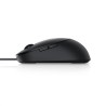 MOUSE DELL, "MS3220", PC sau NB, cu fir, USB, optic, 3200 dpi, butoane/scroll 5/1, , negru, "570-ABHN" (timbru verde 0.18 lei)