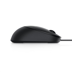 MOUSE DELL, "MS3220", PC sau NB, cu fir, USB, optic, 3200 dpi, butoane/scroll 5/1, , negru, "570-ABHN" (timbru verde 0.18 lei)