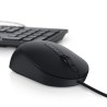MOUSE DELL, "MS3220", PC sau NB, cu fir, USB, optic, 3200 dpi, butoane/scroll 5/1, , negru, "570-ABHN" (timbru verde 0.18 lei)