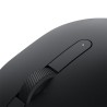 MOUSE DELL, "MS5120W", PC sau NB, wireless, Bluetooth | 2.4GHz, optic, 1600 dpi, butoane/scroll 7/1, mod dual de conectare, negr