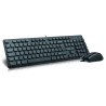 Kit TASTATURA si Mouse DELUX, "KA150U+M321BU", cu fir, 105 taste format standard, mouse 1000dpi, 3/1 butoane, negru, "KA150U+M32