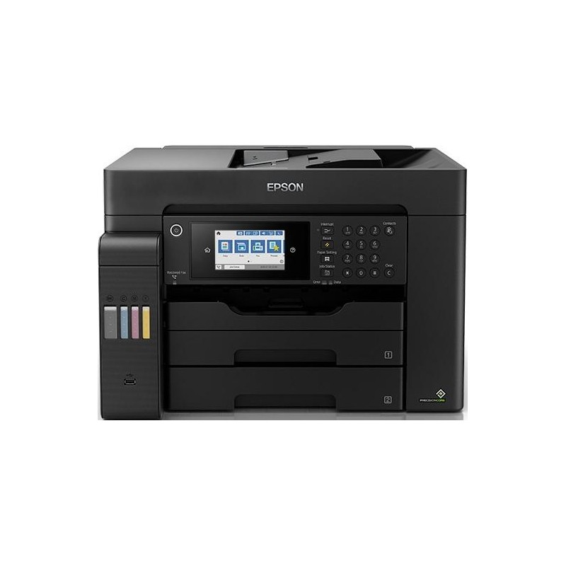 Multifunctional Inkjet CISS Color EPSON L15150, A3,Functii:Impr|Scan|Cop|Fax,Vit Print Mono: 25ppm,Vit print color: 12ppm,Conect