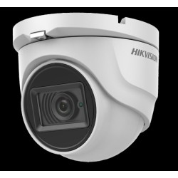 CAMERA supraveghere HIKVISION dome, pt. exterior, dist. IR 70 m, lentila varifocala 2.7 - 13.5 mm, 2 Mpx, cu fir, carcasa metal,