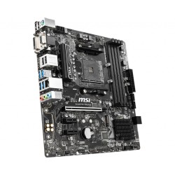 PLACA de BAZA MSI "B450M PRO-VDH MAX", skt AM4, mATX, AMD B450, 4 x DDR4, max. 64 GB, 4 x SATA, 1 x M.2, 7.1, "B450M PRO-VDH MAX