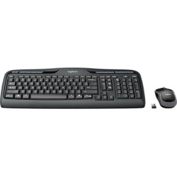 KIT wireless LOGITECH, tastatura wireless multimedia "MK330" + mouse wireless 1000dpi, 3 butoane "M215", black, "MK330" "920-003
