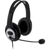 CASTI Microsoft, "LifeChat LX-3000", cu fir, standard, utilizare multimedia, call center, microfon pe brat, conectare prin USB 2