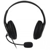 CASTI Microsoft, "LifeChat LX-3000", cu fir, standard, utilizare multimedia, call center, microfon pe brat, conectare prin USB 2
