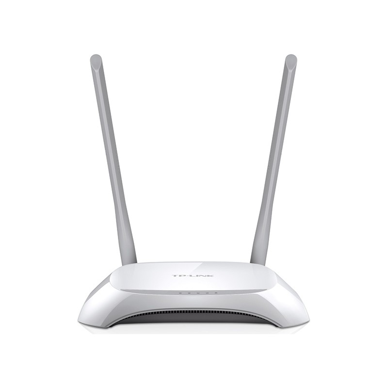 ROUTER TP-LINK wireless  300Mbps, 4 porturi 10/100Mbps, 2 antene externe, 2T2R "TL-WR840N" /45504890 (timbru verde 0.8 lei) 4925