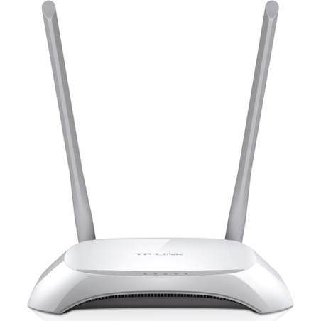 ROUTER TP-LINK wireless  300Mbps, 4 porturi 10/100Mbps, 2 antene externe, 2T2R "TL-WR840N" /45504890 (timbru verde 0.8 lei) 4925