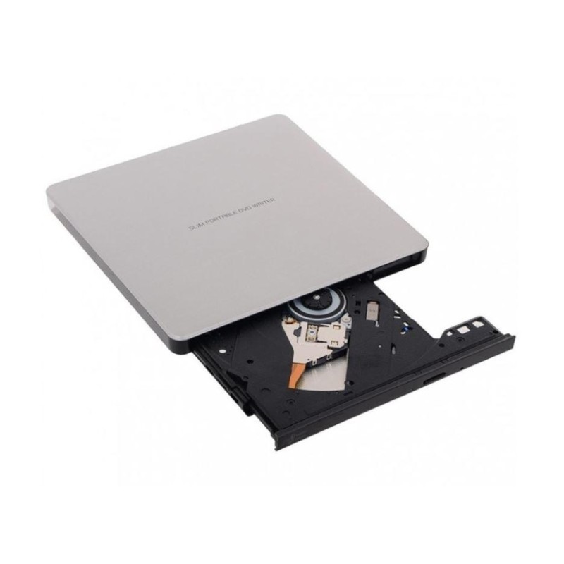 DVD-RW extern, LG, interfata USB 2.0, argintiu, "GP60NS60" (timbru verde 0.8 lei)