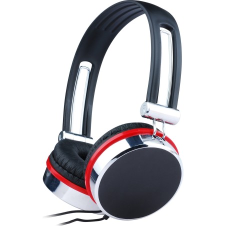 CASTI Gembird, cu fir, standard, utilizare multimedia, microfon pe fir, conectare prin Jack 3.5 mm x 2, negru / argintiu, "MHS-9
