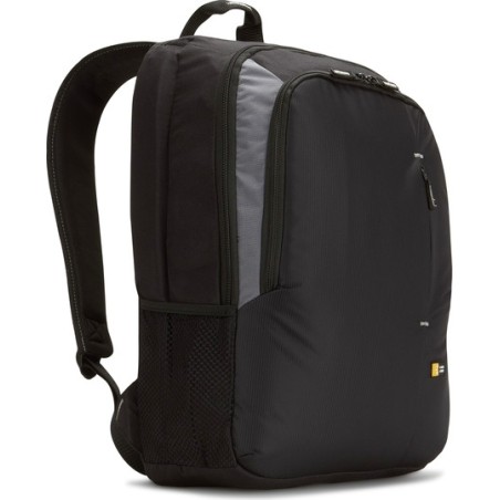 RUCSAC CASE LOGIC, pt. notebook de max. 17 inch, 2 compartimente, buzunar frontal x 2 | buzunar lateral, waterproof, nylon, negr