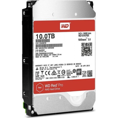 HDD WD 10 TB, Red Pro, 7.200 rpm, buffer 256 MB, pt. NAS, "WD102KFBX"