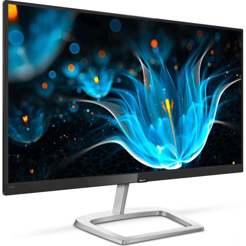 MONITOR PHILIPS 23.8", multimedia, IPS, Full HD (1920 x 1080), Wide, 250 cd/mp, 5 ms, HDMI, DVI, VGA, "246E9QJAB/00" (timbru ver