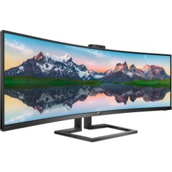 MONITOR PHILIPS 43", multimedia, VA, DFHD+ (3840 x 1200), Ultra Wide, curbat, 450 cd/mp, 4 ms, HDMI, DisplayPort, "439P9H/00" (t