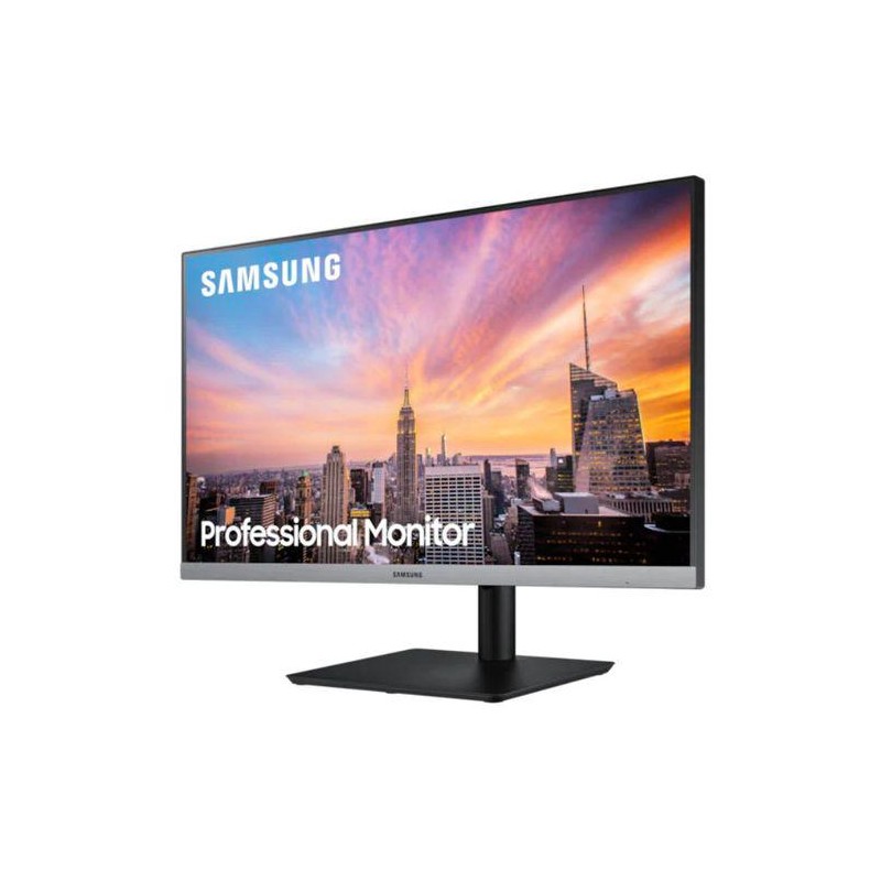 MONITOR SAMSUNG 24", grafica, IPS, Full HD (1920 x 1080), Wide, 250 cd/mp, 5 ms, HDMI, VGA, DisplayPort, "LS24R650FDUXEN" (timbr