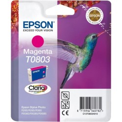 Cartus Cerneala Original Epson Light Magenta, T0803, pentru Stylus Photo R265|360|RX562,  , (timbru verde 0.15 lei), "C13T080340