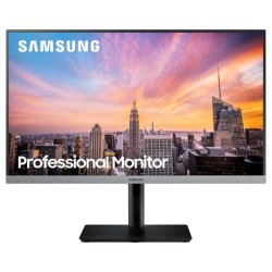 MONITOR SAMSUNG 24", grafica, IPS, Full HD (1920 x 1080), Wide, 250 cd/mp, 5 ms, HDMI, VGA, DisplayPort, "LS24R650FDUXEN" (timbr
