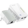 KIT ADAPTOR POWERLINE TP-LINK tehnologie AV,  AV600, pana la 300Mbps, 2 porturi 10/100Mbps, wireless 300Mbps, compus din TL-WPA4
