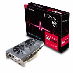 PLACA VIDEO  SAPPHIRE AMD Radeon RX 580 PULSE OC LITE , 8 GB GDDR5 256 biti, PCI Express 3.0 x 16, HDMI x 2, Display Port x 2, s