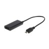 adaptor video GEMBIRD,adaptor Micro-USB(T) la HDMI(M),16cm,rezolutie maxima Full HD (1920x1080) la 60Hz,conecteaza smartphone Sa