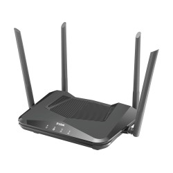 ROUTER D-Link wireless 1500Mbps,1 x WAN Gigabit, 4 porturi Gigabit, 2.4 Ghz/5 Ghz dual band, 4 antene externe, WI-FI 6 "DIR-X156