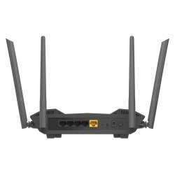 ROUTER D-Link wireless 1500Mbps,1 x WAN Gigabit, 4 porturi Gigabit, 2.4 Ghz/5 Ghz dual band, 4 antene externe, WI-FI 6 "DIR-X156