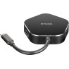 DOCKING STATION D-LINK, porturi USB 3.0 x 2, HDMI x 1, USB Type C x 1,  conectare prin USB 3.0 Type C, cablu 11.5 cm, negru, "DU