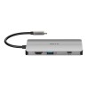 HUB extern D-LINK, porturi Gigabit LAN x 1, SD/microSD Dual Card Reader x 1, USB 3.0 x 3, HDMI x 1, USB Type C x 1, conectare pr